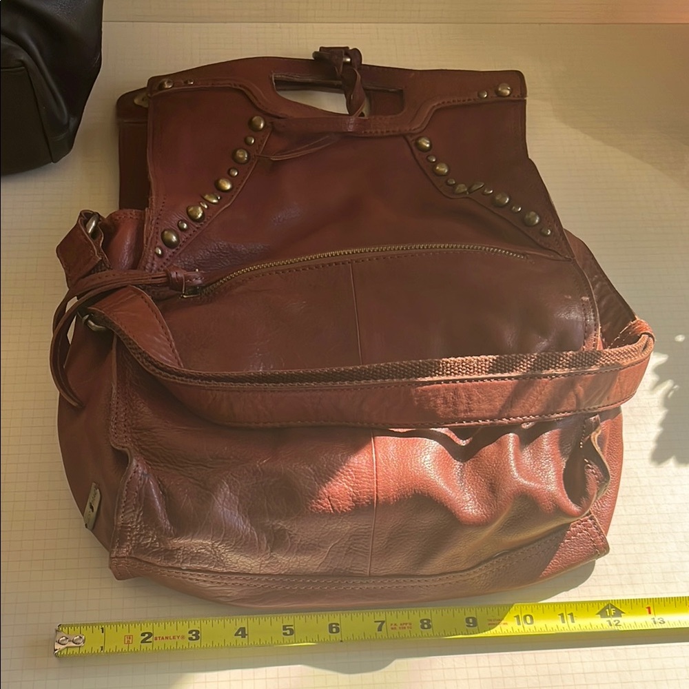 Brown Leather Men's Bag